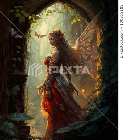 The Forest Fairy of Spring 100955185