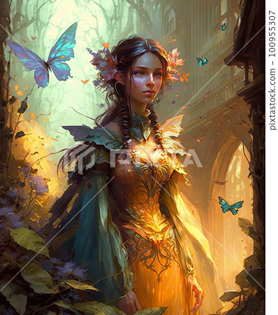 The Forest Fairy of Spring 100955307