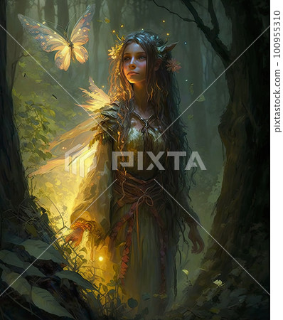 The Forest Fairy of Spring The Forest Fairy of Spring 100955310
