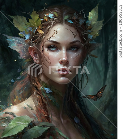 The Forest Fairy of Spring 100955315