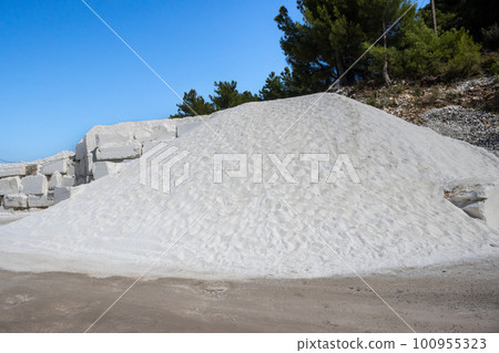 White marble, Porto Vathy, Thassos 100955323