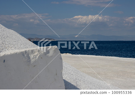 White marble, Porto Vathy, Thassos 100955336