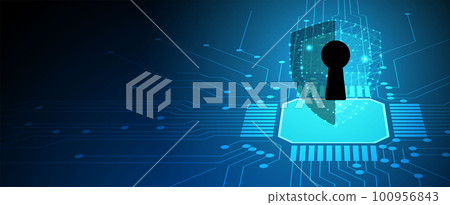 Quantum processing. Deep learning artificial intelligence. Future new technology for business or science presentation Quantum processing. Deep learning artificial intelligence. Future new technology for business or science presentation 100956843