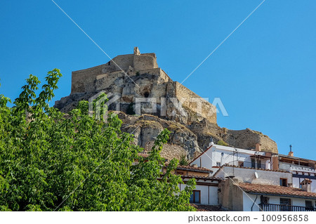 The castle of Morella in Spain The castle of Morella in Spain 100956858