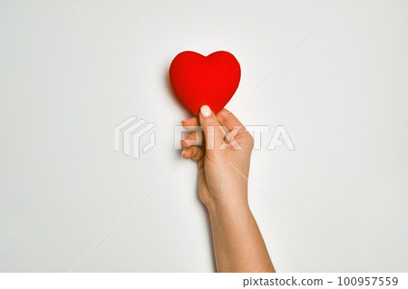 hands holding red heart, health care, love, organ donation, praying concept hands holding red heart, health care, love, organ donation, praying concept 100957559