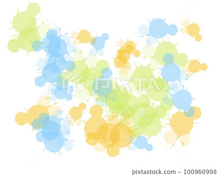 colorful splatter 100960998