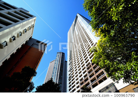 THE TOKYO TOWERS SEA TOWER and other high-rise apartments in the Kachidoki/Tsukishima area 100963790
