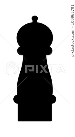 Pepper mill icon_black solid Pepper mill icon_black solid 100963791