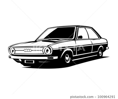 1970's classic japanese sports car isolated on white background side view. best for the car industry. vector illustration available in eps 10. 1970's classic japanese sports car isolated on white background side view. best for the car industry. vector illustration available in eps 10. 100964291