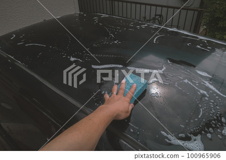 car wash, carwash, automobile 100965906