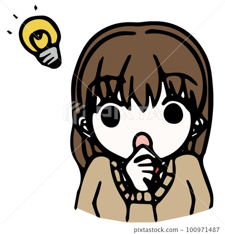 有靈感的女高中生 有靈感的女高中生 100971487