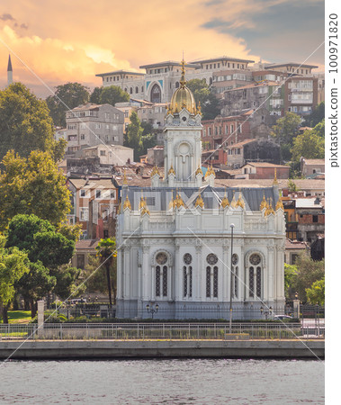 Bulgarian St. Stephen Church, or Sveti Stefan Kilisesi, a Bulgarian Orthodox church in Balat district, Istanbul, Turkey Bulgarian St. Stephen Church, or Sveti Stefan Kilisesi, a Bulgarian Orthodox church in Balat district, Istanbul, Turkey 100971820