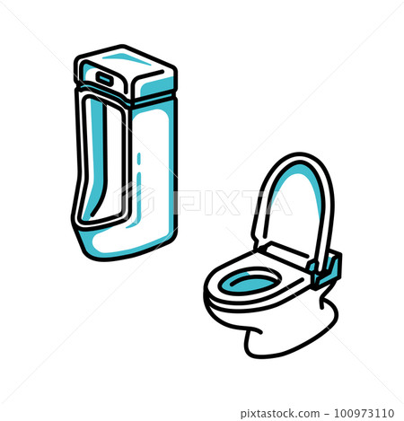 小便池和小便池 小便池和小便池 100973110