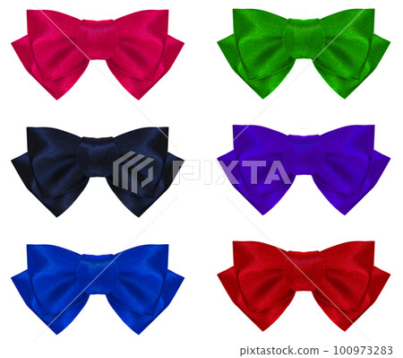 Set of colorful ribbons Set of colorful ribbons 100973283