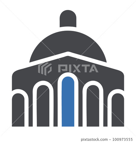 ramadan icon set solid grey blue style illustration vector element and symbol perfect. ramadan icon set solid grey blue style illustration vector element and symbol perfect. 100973555