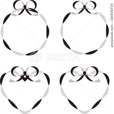 Gift Frame Ribbon Ribbon, frame, frame, card, event, gift,... - Stock Illustration ...