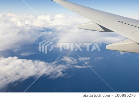 A rainbow from the sky 100980276