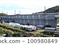 Shinkansen repair work 100980849