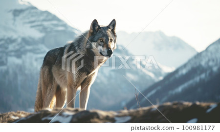 Wild wolf 100981177