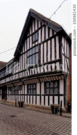 Friar Street in Worcester - United Kingdom Friar Street in Worcester - United Kingdom 100981430