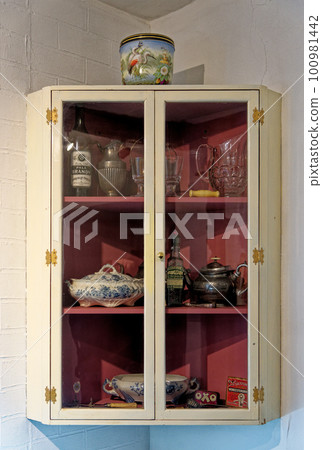 Victorian kitchen at Tudor House Museum Worcester - United Kingdom Victorian kitchen at Tudor House Museum Worcester - United Kingdom 100981442