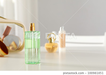 Concept of cosmetic and different female accessories, space for text Concept of cosmetic and different female accessories, space for text 100981851