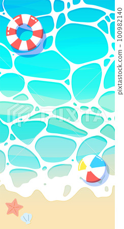 Background illustration _ beautiful sea 100982140