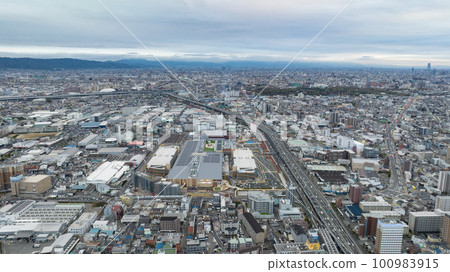 March 2023 LaLaport Kadoma Aerial shot just before opening March 2023 LaLaport Kadoma Aerial shot just before opening 100983915