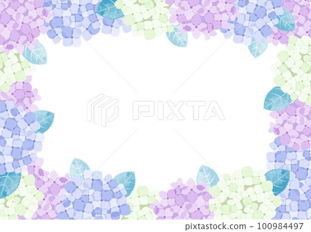 Hydrangea frame material Hydrangea frame material 100984497