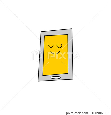 智能手機處於睡眠狀態的粗略圖解 100986308