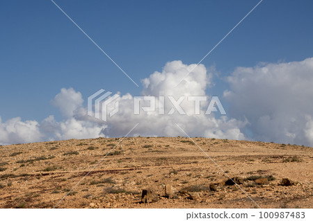 Mountains in the central Fuerteventura, Spain Mountains in the central Fuerteventura, Spain 100987483