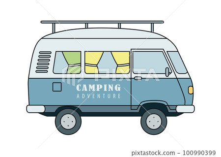 camper van adventure summer holiday on road trip camper van adventure summer holiday on road trip 100990399
