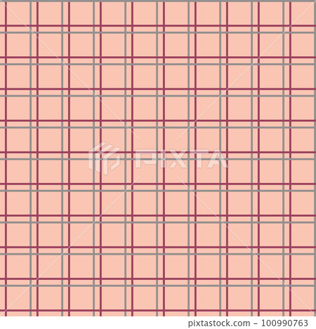 Seamless pattern, checkered geometric pattern. Print, background, textile, wallpaper, vector Seamless pattern, checkered geometric pattern. Print, background, textile, wallpaper, vector 100990763