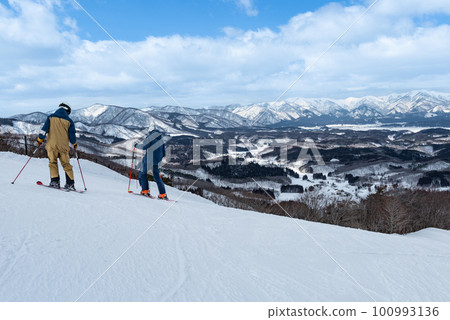 Yamagata Akakura Onsen Ski Resort Slope 100993136