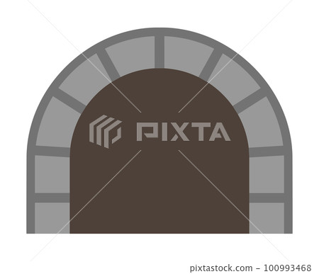 隧道的入口 100993468