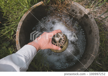 faucet, spigot, tap 100997252