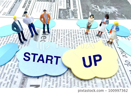 啟動和業務形象 100997362