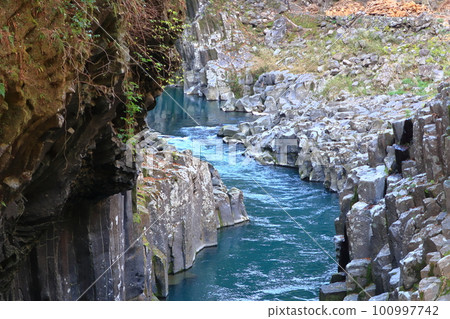 Landscape of Takachiho Gorge Landscape of Takachiho Gorge 100997742