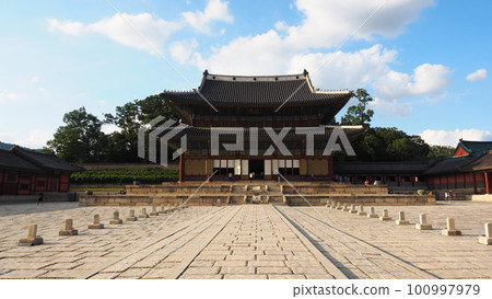 韓國首爾昌德宮仁政殿 100997979