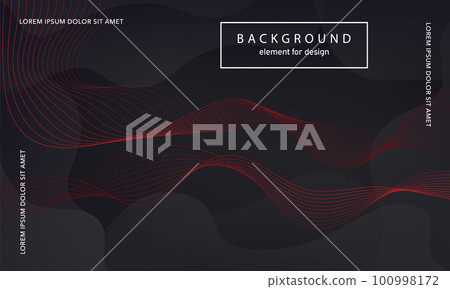 Abstract background. Wave element for design poster. Digital frequency track equalizer. Stylized art. Colorful shiny gradient lines created using blend tool. Curved wavy line smooth stripe. Vector. Abstract background. Wave element for design poster. Digital frequency track equalizer. Stylized art. Colorful shiny gradient lines created using blend tool. Curved wavy line smooth stripe. Vector. 100998172