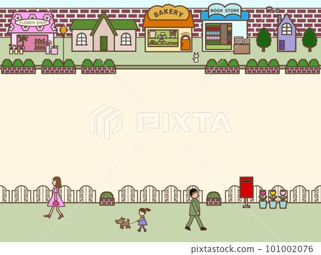 Townscape A Colorful Townscape A Colorful 101002076