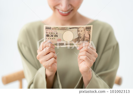 女人金錢微笑 101002313