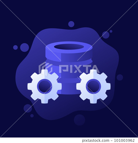 database maintenance icon, vector design database maintenance icon, vector design 101003962