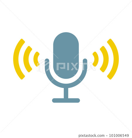 Microphone illustration Microphone illustration 101006549