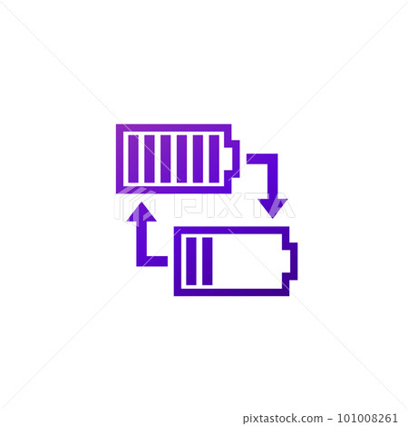 change or replace battery icon 101008261