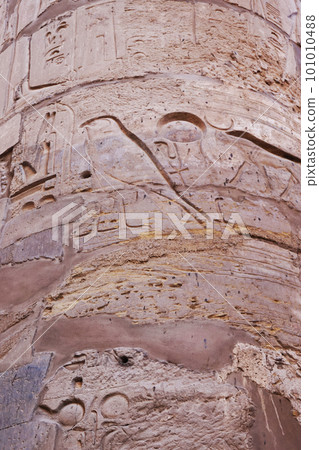 hieroglyph texture from Egypt karnak hieroglyph texture from Egypt karnak 101010488