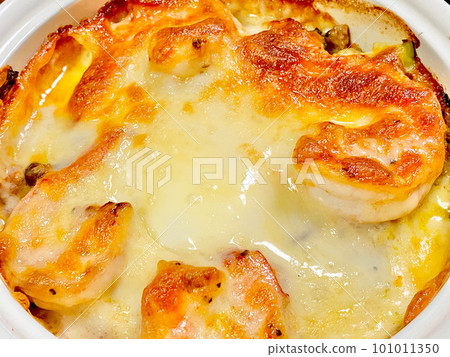 Shrimp gratin Shrimp gratin 101011350