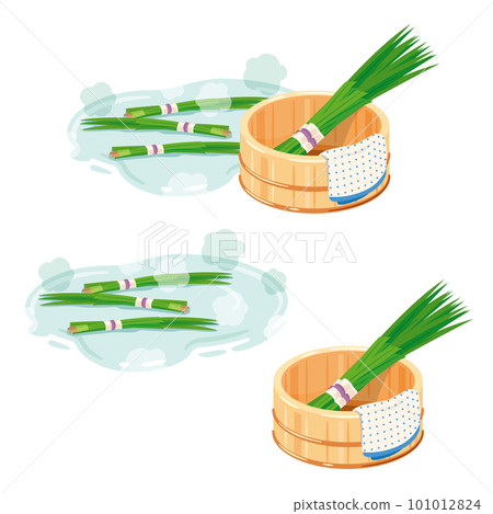 Iris bath and bucket 101012824