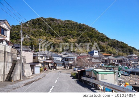 Wada fishing port and townscape of Wadaura [Minamiboso City, Chiba Prefecture] 101014884