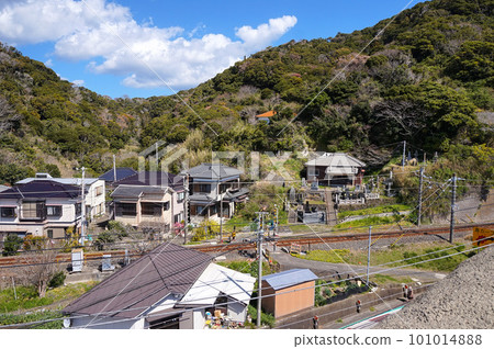Minamiboso Townscape along the JR Uchibo Line [Minamiboso Wada Town, Chiba Prefecture] 101014888